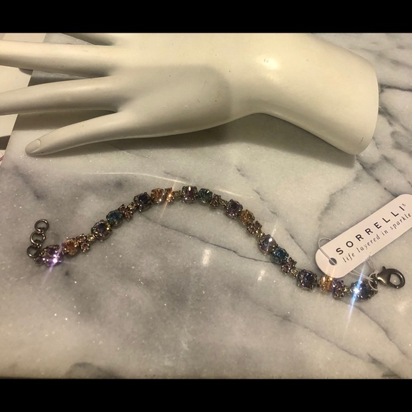 Sorrelli Pastels Pop Ant. Silver Bracelet,NWT - Picture 6 of 13